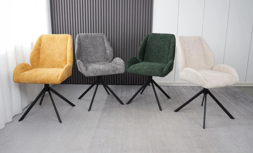 Scaun Living Tapitat KJC4347 Gri 6