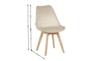 Scaun Living J901 Bej 1