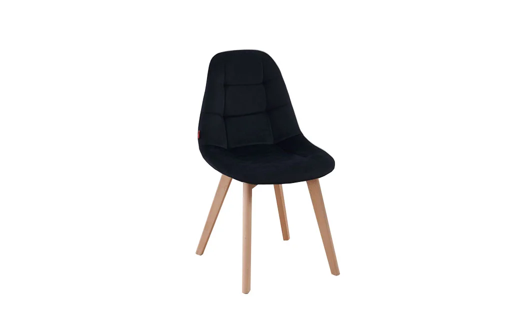 Set Masa Rotunda DT17 Albă cu 3 Scaune KJC5304 Negre 4