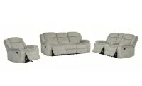 Set Recliner Tip 3+2+1 Lux Cream, Crem 6
