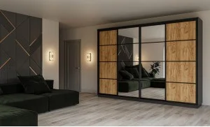 Dulap Personalizat Usi Glisante, 340 x 240 x 60