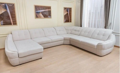 Colțar Extensibil Space XXL Bej - Vega 03 Stânga