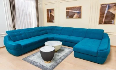 Colțar Extensibil Space XXL Turcoaz - Vega 25 Dreapta