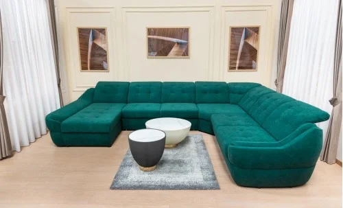 Colțar Extensibil Space XXL Verde - Vega 27 Stânga