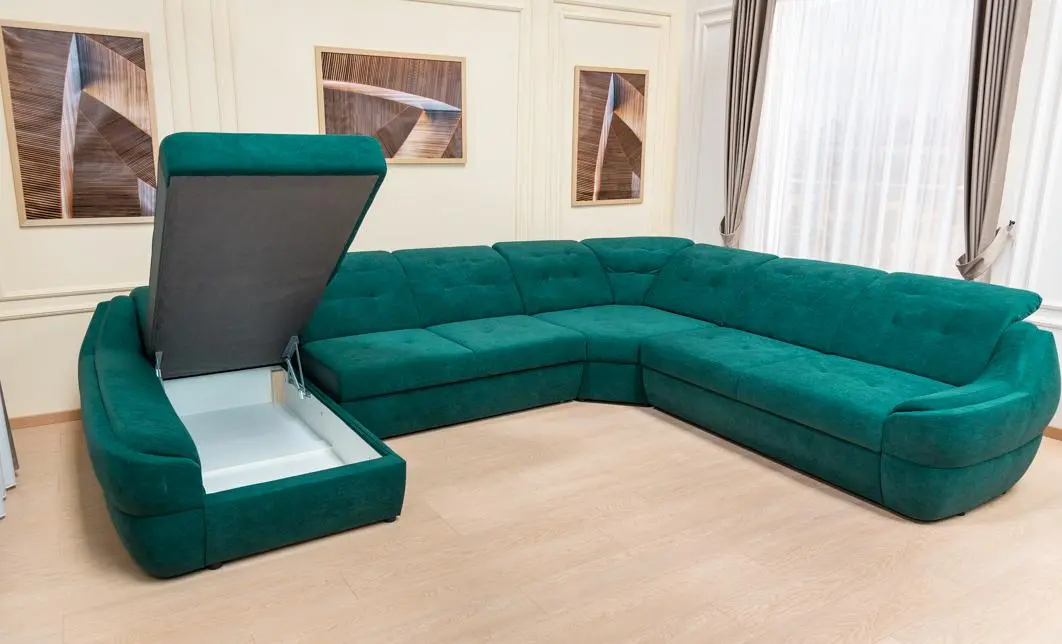 Colțar Extensibil Space XXL Verde - Vega 27 Stânga 6