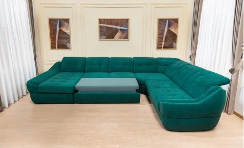 Colțar Extensibil Space XXL Verde - Vega 27 Stânga