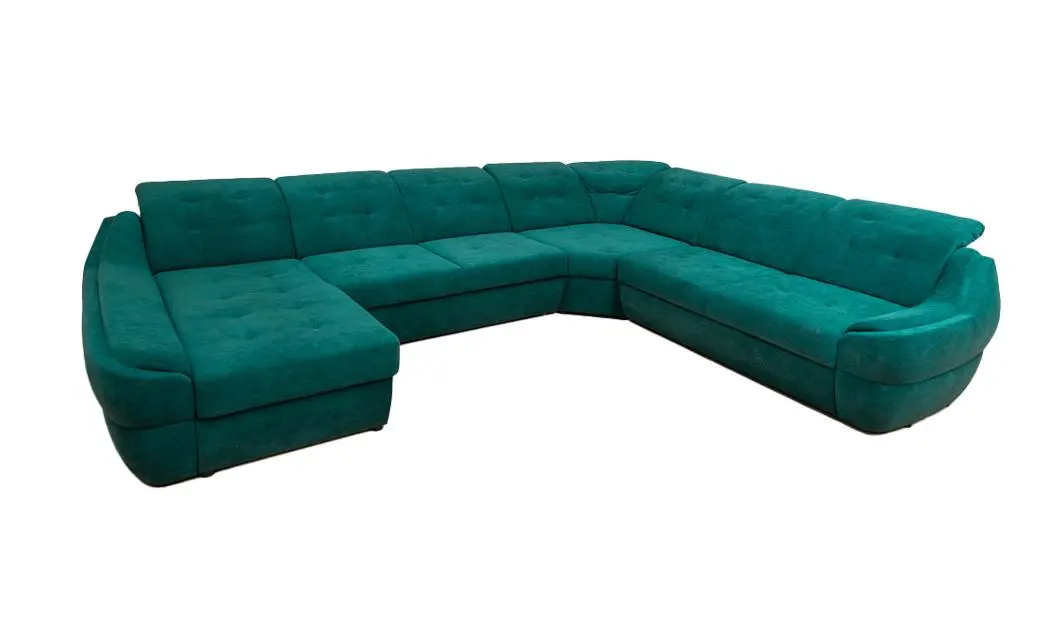 Colțar Extensibil Space XXL Verde - Vega 27 Stânga
