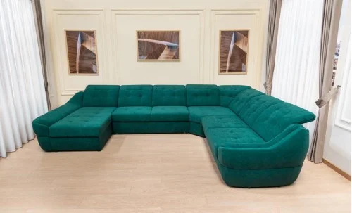 Colțar Extensibil Space XXL Verde - Vega 27 Stânga