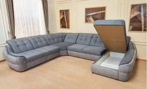 Colțar Extensibil Space XXL Gri - Vega 33/Vega10 Dreapta