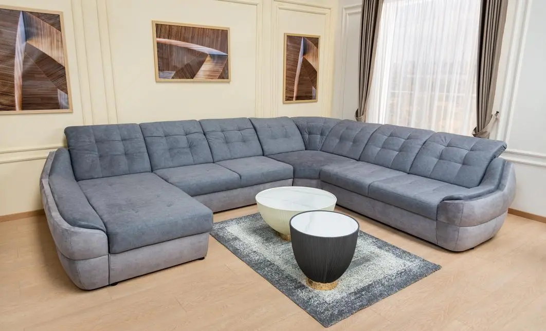 Colțar Extensibil Space XXL Gri - Vega 33/Vega 10 Stânga