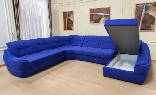 Colțar Extensibil Space XXL Albastru - Vega 38 Dreapta