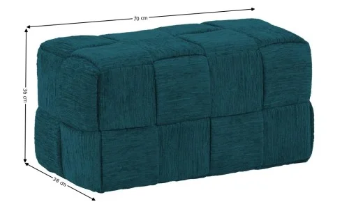 Taburet KJS030 Albastru
