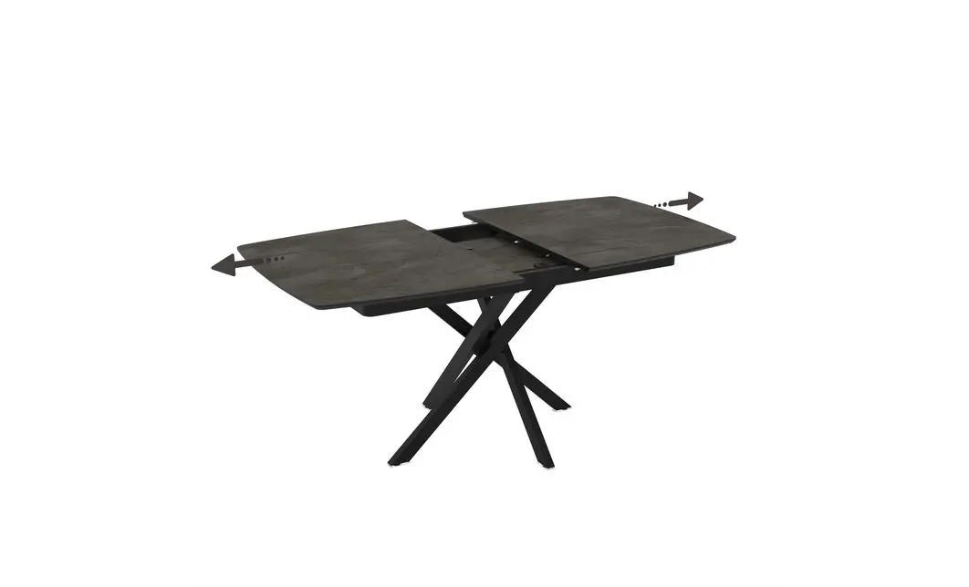 Masa Living Extensibila Filis 145 cm Gri 4