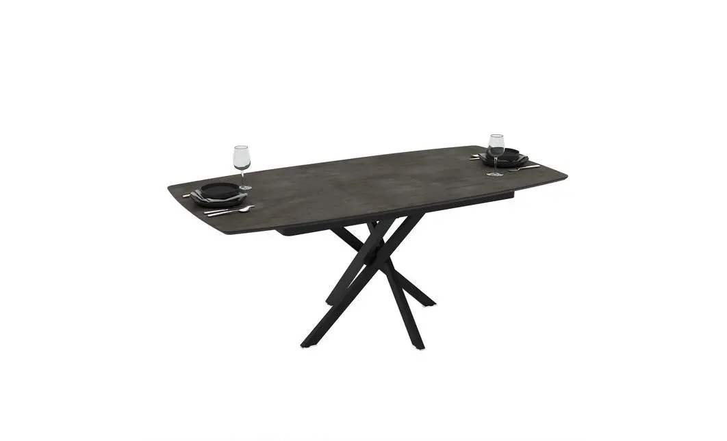 Masa Living Extensibila Filis 145 cm Gri 6