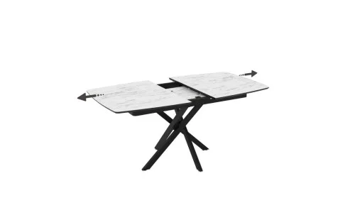 Masa Living Extensibila Filis 145 cm Alb
