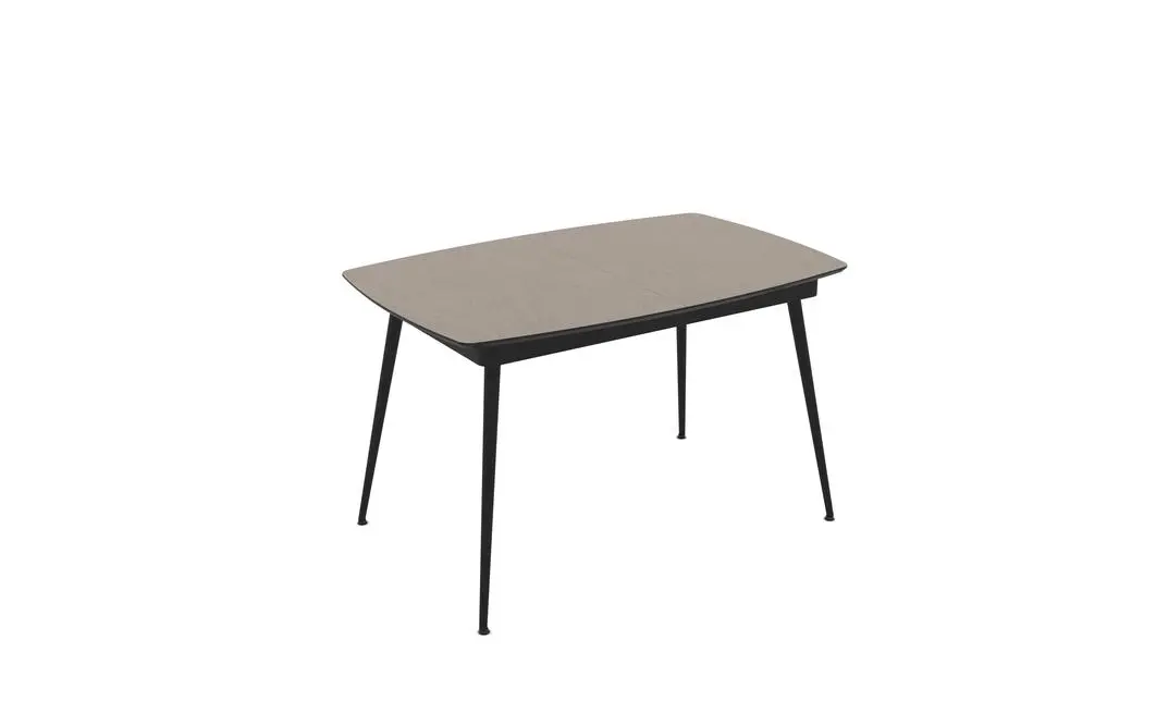 Masa Living Extensibila Yense 125 cm Gri Lagun 4