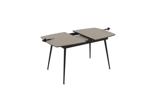 Masa Living Extensibila Yense 125 cm Gri Lagun