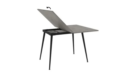 Masa Living Extensibila Lilis 120 cm Retro Stone
