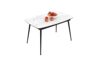 Masa Living Extensibila  Yense 125 cm Alb 7