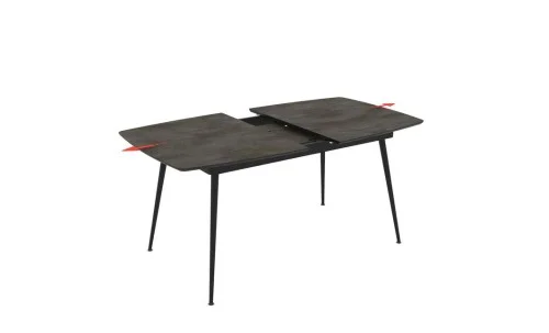Masa Living Extensibila Yense 125 cm Gri
