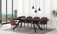 Masa Living Extensibila Corin 200 cm Gri 6