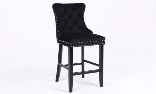 Scaun Bar KJC10177 Negru