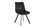Set Masă Living Extensibilă Set Masă Extensibilă DTW0902MBE Albă cu 4 Scaune J265 Negre 4