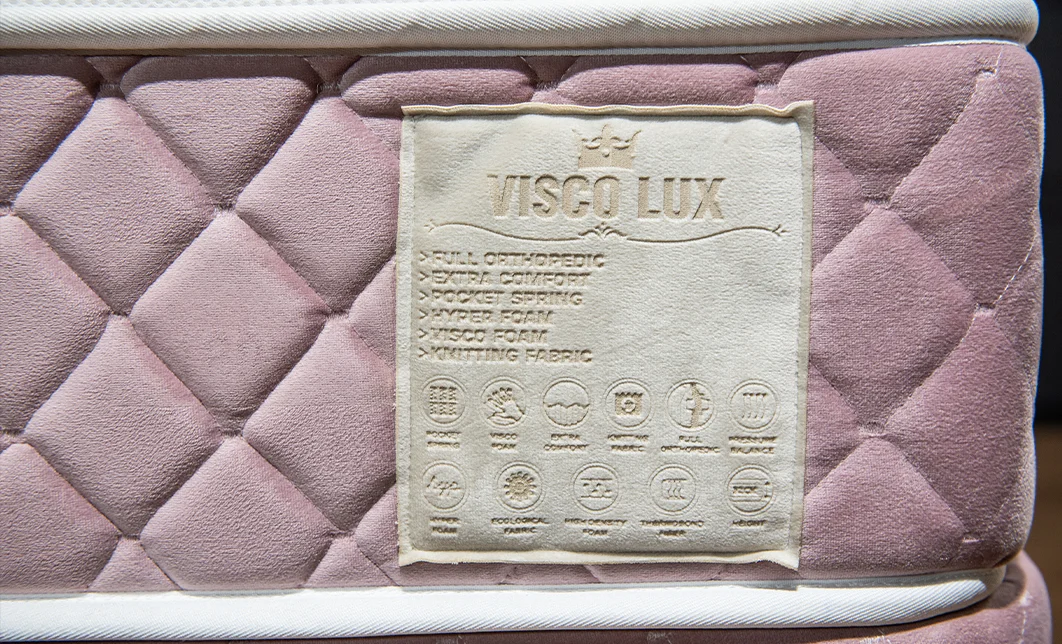 Pat Tapitat Visco Lux Roz 180x200