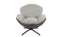 Fotoliu Rotativ KJLC062A Gri Deschis 3
