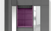 Cuier Hol Max 39, Grafit/Mov - Trinity 11 1