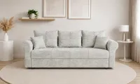 Canapea Extensibilă Elsa Bonell Max, Gri Deschis