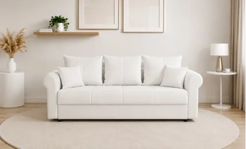 Canapea Extensibilă Elsa Memory Max, Gri deschis