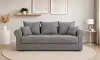 Canapea Extensibilă Elsa Memory Mini, Gri inchis