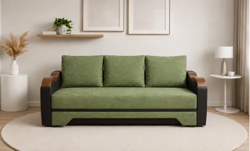 Canapea Extensibilă Bianca Bonell, Verde