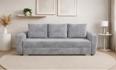 Canapea Extensibilă Lacrima Bonell Mini, Gri închis