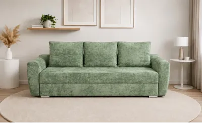 Canapea Extensibilă Lacrima Bonell Mini, Verde