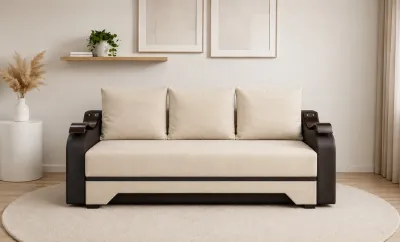 Canapea Extensibilă Sally Bonell Mini, Bej