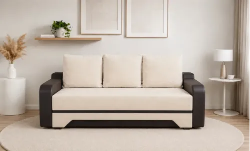 Canapea Extensibilă Royal Bonell Mini, Bej deschis