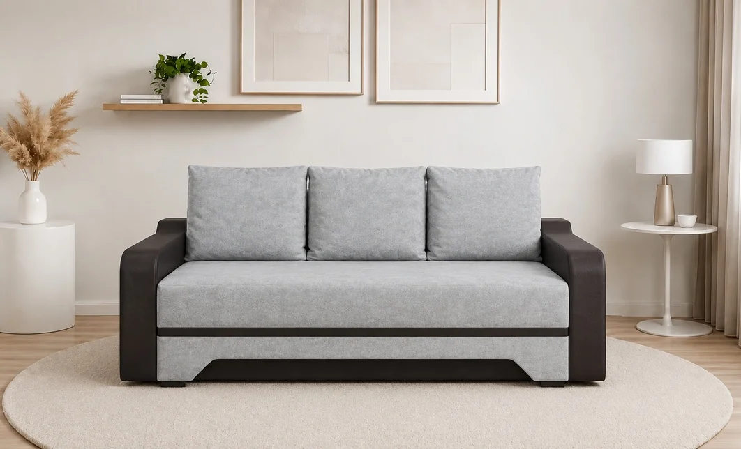 Canapea Extensibilă Royal Memory Max, Gri albastrui