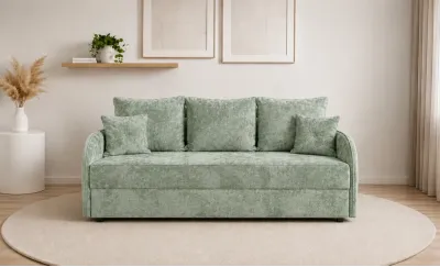 Canapea Extensibilă Adelina Bonell Mini, Verde