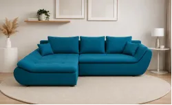 Colțar Extensibil Relax Turcoaz - Vega 25 Stânga