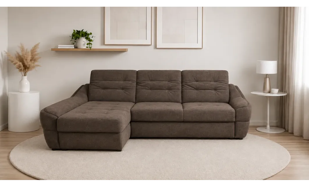 Colțar Extensibil Space Maro - Vega 36 Stânga