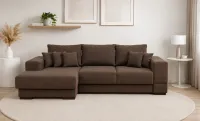 Colțar Extensibil Boston Maro - Vega 36 Stânga