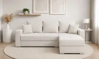 Colțar Extensibil Claudia XXS Bonell Bej - Lemon 01 Interschimbabil