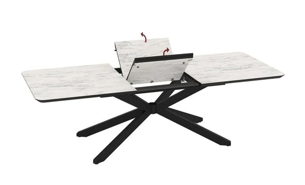 Masa Living Extensibila Mona 250 cm Alb 8