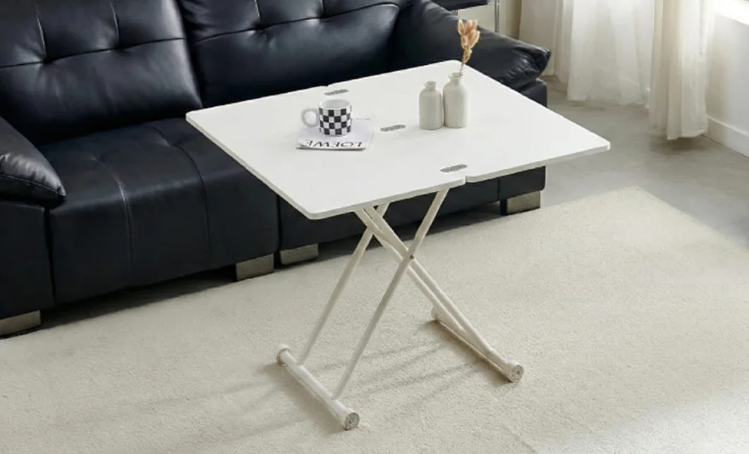 Masă Living Extensibilă KJT5401 cu Alb