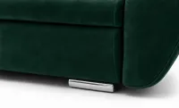 Canapea Extensibilă Confort cu Spumă HR, Verde Smarald 7