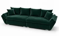 Canapea Extensibilă Confort cu Spumă HR, Verde Smarald 3