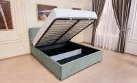 Set Pat Fresh cu Saltea Aloe Vera și Somieră Rabatabilă, 140x200, Verde Seladon  3