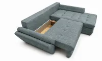 Colțar Extensibil Confort cu Spumă HR, Verde-Albăstrui 3
